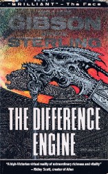 Cover of The Difference Engine by William Gibson and Bruce Sterling